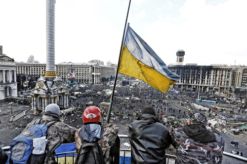 Majdan 2014: Masové protesty v Kyjeve však pokoj Ukrajine nepriniesli.