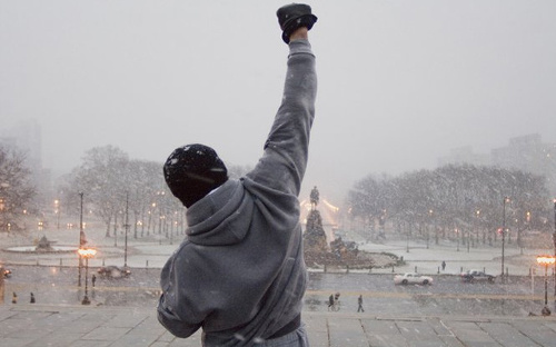 Rocky I V. (1985) - Bavlnená teplá ková súprava.