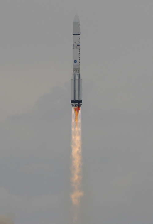 Štart európsko-ruskej vesmírnej sondy ExoMars, ktorá bude hľadať stopy života na planéte Mars.