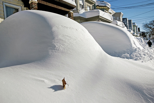 Vo Washingtone napadlo vyše 60 cm snehu.
