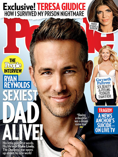Ryan je podľa magazínu najsexi tatkom.