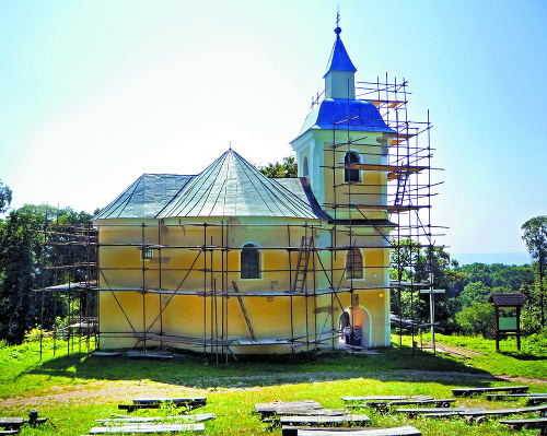 V Rotunde sv. Juraja prebieha už druhý rok rozsiahla rekonštrukcia