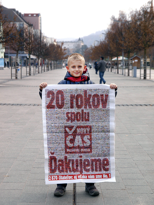 Jakub (8): Hups, musím na ne ešte dorásť, veď sú skoro väčšie ako ja.