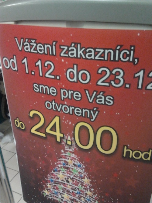 Chybička krásy na plagáte supermarketu: Môže za to tlačiarenský škriatok alebo nevedomosť zamestnancov?