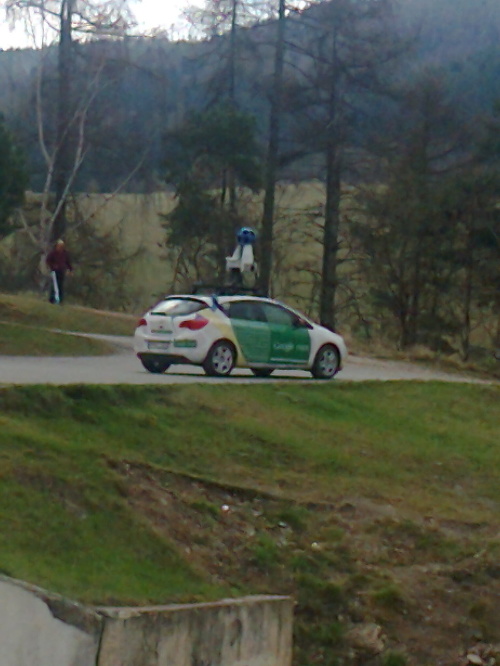 Google auto prechádzalo aj cez mestečko Krompachy (okr. Spišská Nová Ves).
