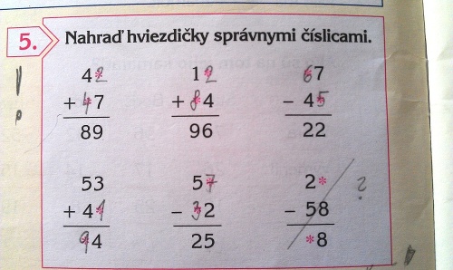 Ukážka matematikárskej úlohy pre tretiakov ZŠ.