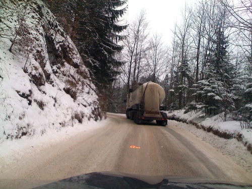 Žiadna zmena: Fotografia s cisternou pochádza z februára 2009, ministerstvo naplánovalo rekonštrukciu na jar 2013.