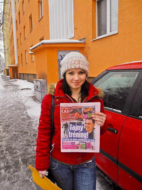 Katka Sághyová (20) študentka, Bratislava.