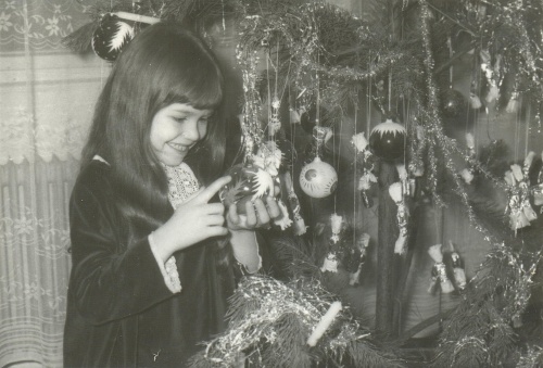 Malá Evka (6) Vianoce milovala.