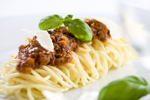 Originálne bolonské špagety.