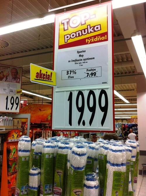 Táto top ponuka supermarketu veľmi nevyšla.