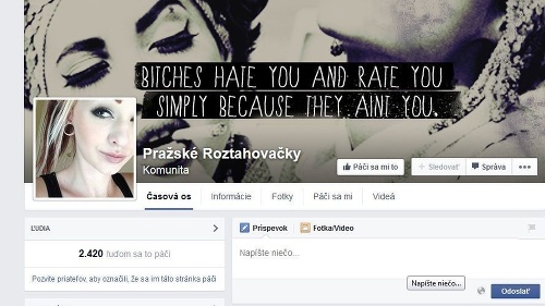 Facebooková stránka o sexi fotkách dievčat z Prahy pobúrila verejnosť.