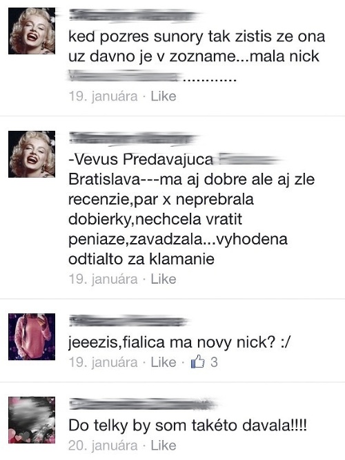 Mladé dievča nemá dobré meno pri bazárovom predaji.