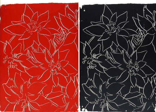 Andy Warhol - Poinsettias