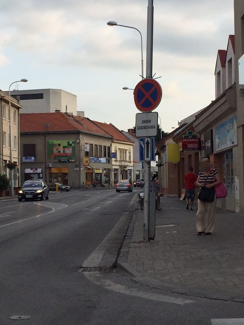 Túto značku páni policajti jednoducho odignorovali.