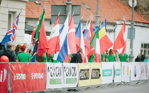 V hlavnom meste Litvy Vilniuse viala slovenská vlajka pre Jána ako jediného slovenského bežca.