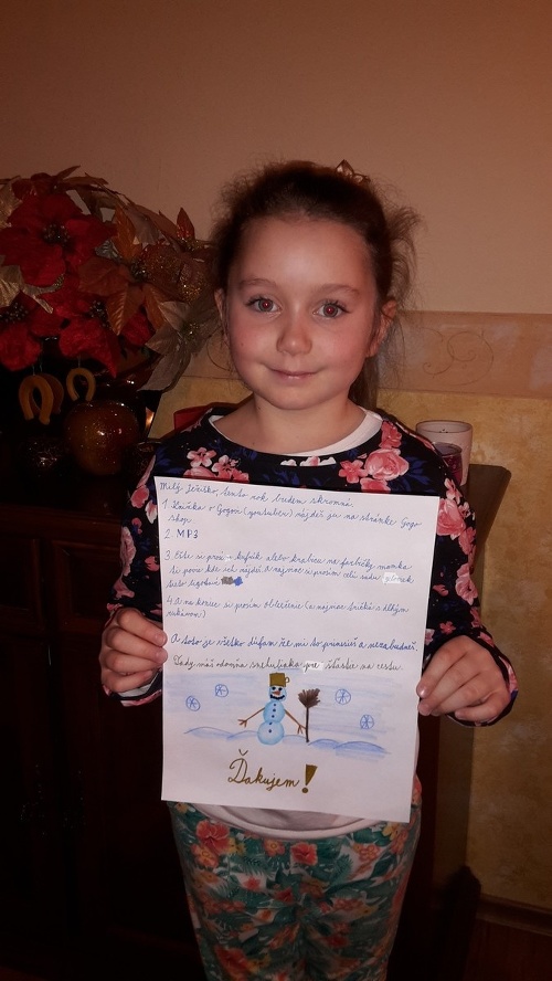 Eliška (8) túži po knižke o zabávačovi Gogomanovi.