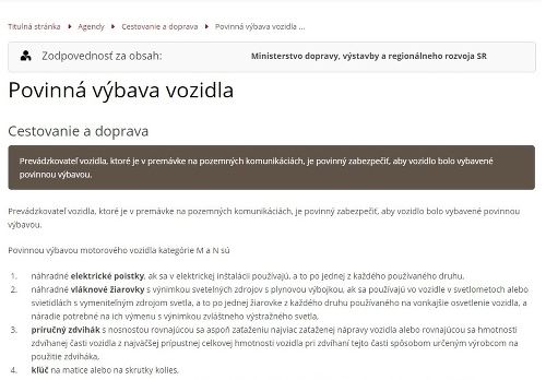 Čitateľ si na štátnom webe všimol niekoľko rokov starú informáciu.