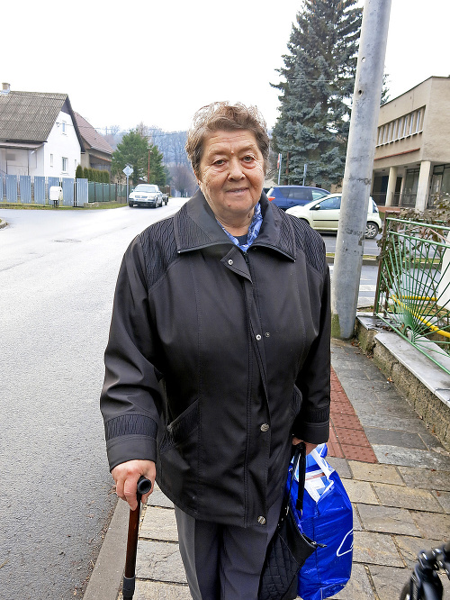 Eva Jackaninová (76), dôchodkyňa