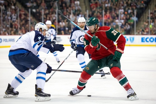 Thomas Vanek v noci poriadne zažiaril.