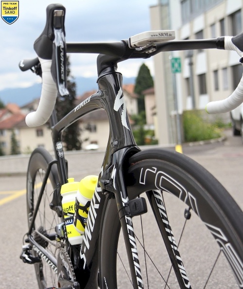 Toto je nový Saganov bicykel, na ktorom pôjde Tour de France.