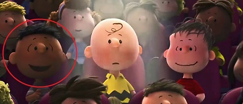 Marcelko v rozprávke daboval spolužiaka Charlieho Browna, ktorý je pánom psíka Snoopyho.