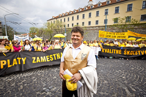 Pavel Ondek, predseda Odborového zväzu pracovníkov školstva a vedy na Slovensku