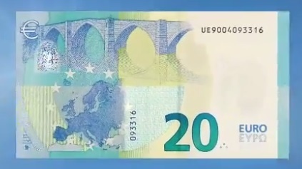 Nová 20-eurová bankovka