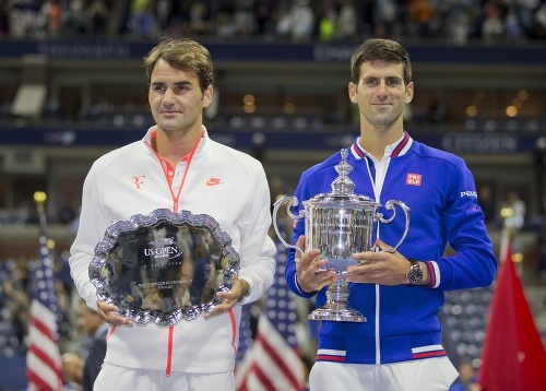 Djokovič vo finále US Open pokoril Rogera Federera.