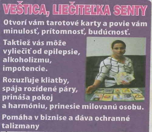 Týmto inzerátom lákala neznáma žena klientov. 