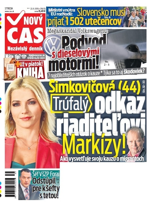 Nový Čas - 23.09.2015