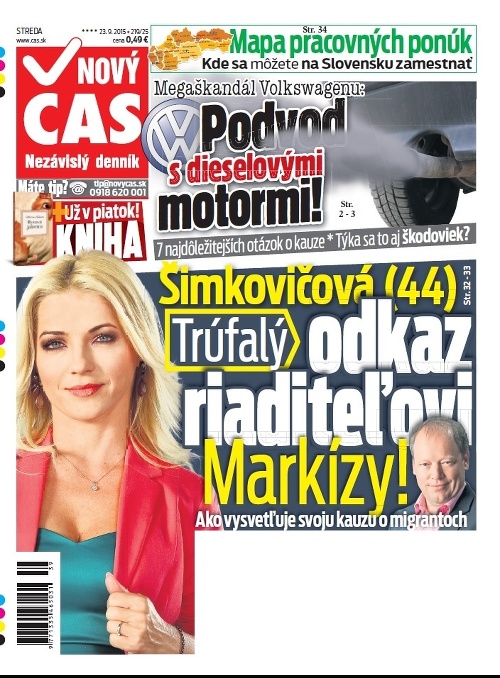 Nový Čas - 23.09.2015