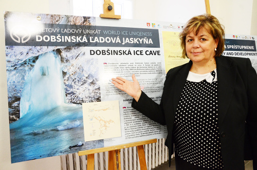 Erika Oravcová, organizácia cestovného ruchu Slovenský raj a starostka Stratenej - MÔJ TIP: Dobšinská ľadová jaskyňa