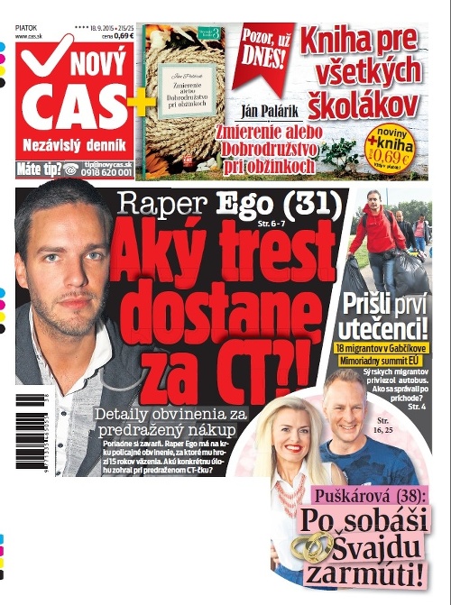 Nový Čas - 18.09.2015