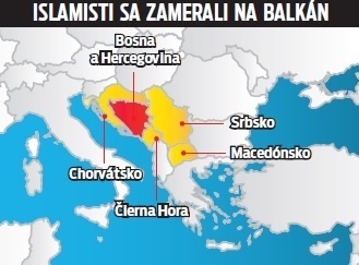 Islamisti sa zamerali na Balkán.