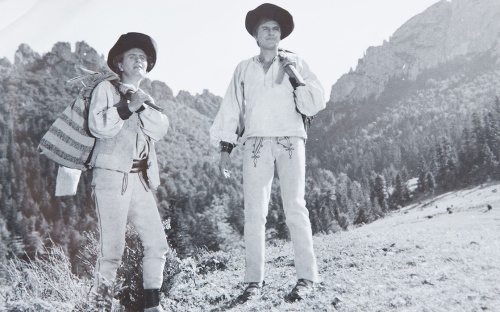 Ilčík a jánošík: Vojtech Brázdovič (vľavo) mal vtedy iba 28 rokov.