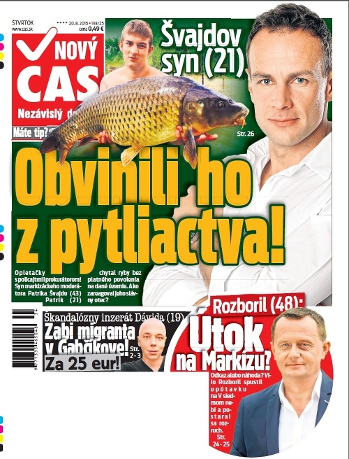 Nový Čas - 20.08.2015