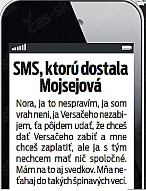 SMS mala podnikateľku usvedčovať z objednávky vraždy.