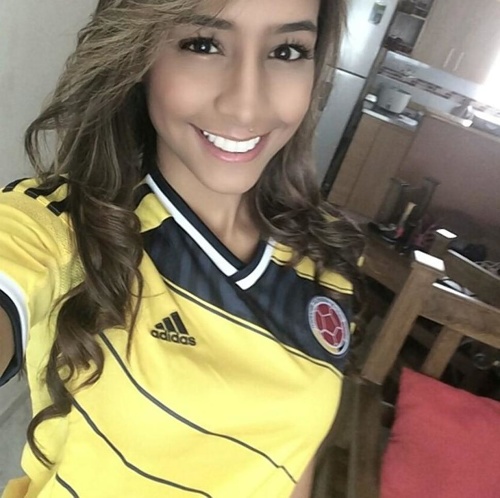 Juliana je členkou futbalového tímu v rodnej Kolumbii.