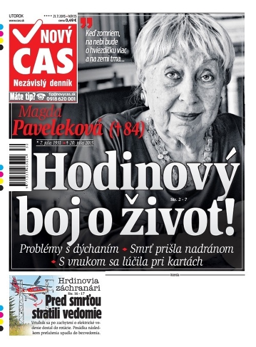 Nový Čas - 21.07.2015