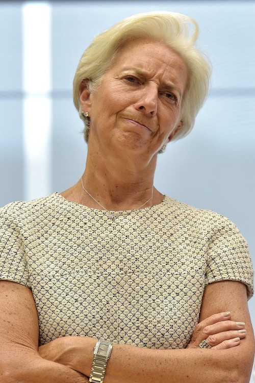 CHRISTINE LAGARDOVÁ, šéfka Medzinárodného menového fondu