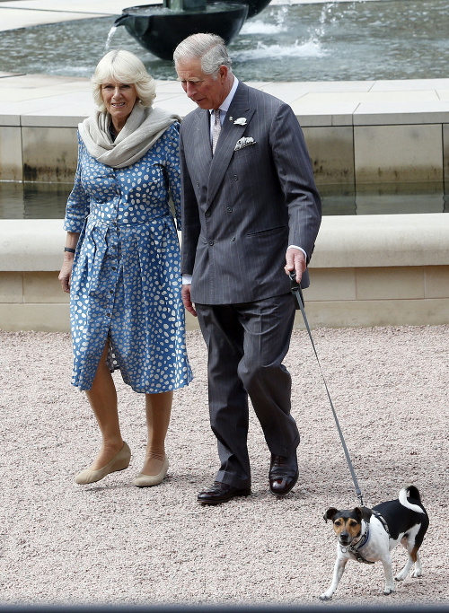 Princ Charles s druhou manželkou, vojvodkyňou Camillou.