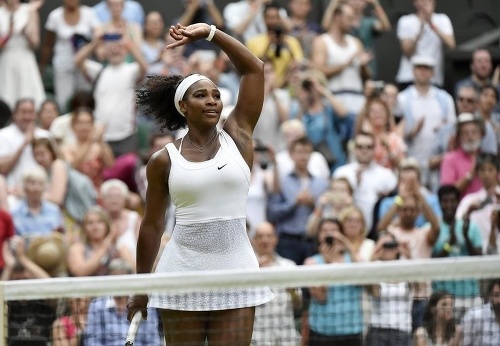 Serena Williamsová kráča za sezónnym Grand Slamom, keď tento rok vyhrala už Australian Open i Roland Garros.