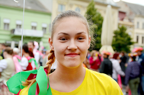 MICHAELA PAHULYOVÁ (16), ŠTUDENTKA, KOŠICE: Učila som sa karičku tancovať asi mesiac, verím, že to bude dobré.