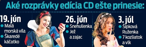 Aké rozprávky edícia CD ešte prinesie.