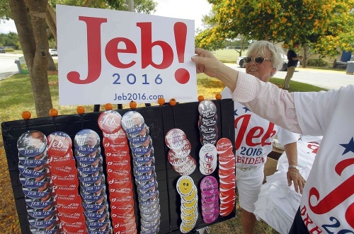 Jeb Bush sa chce stať americkým prezidentom. 