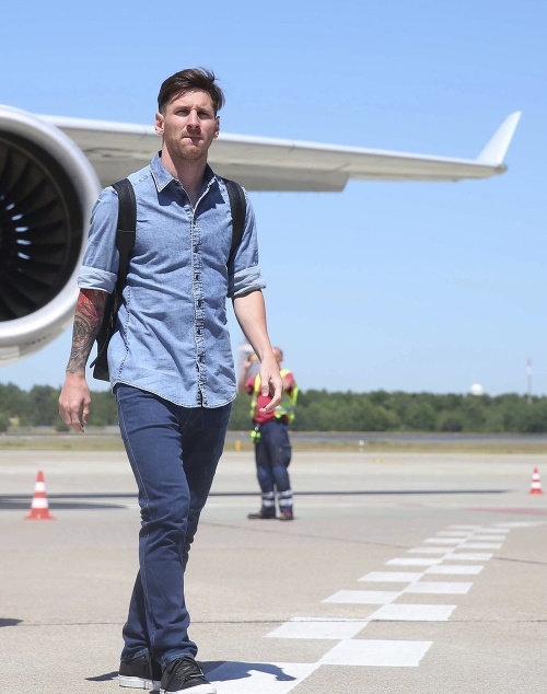 Najsledovanejší muž z tímu Barcelony, Lionel Messi.