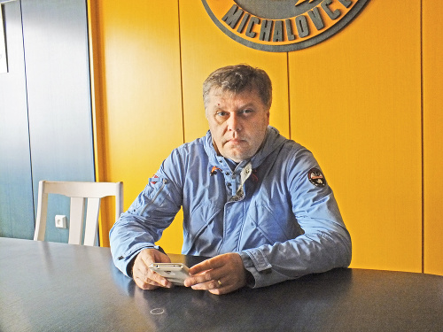 Šéf MFK Zemplín Igor Šoltinský je spokojný.