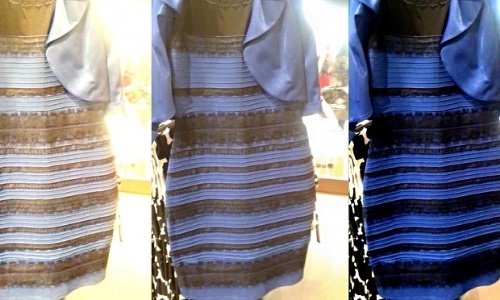 Sú tieto šaty zlato-biele alebo čierno-modré?