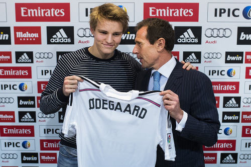 Real Madrid získal talentovaného Ödegaarda.